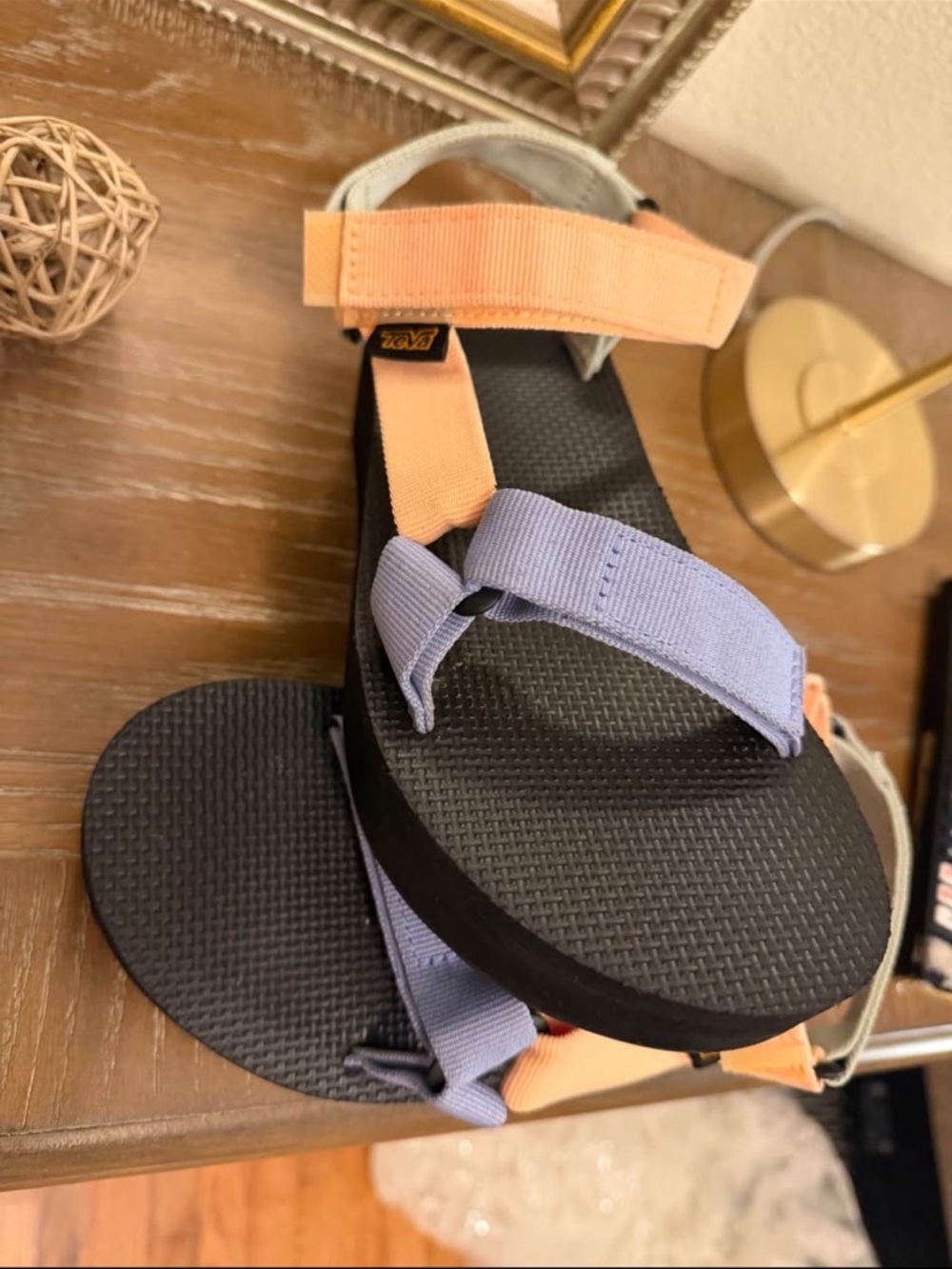 Teva Peach and Lavender Outdoor Sport Sandals